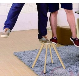 Conjunto Mesa Minimalista com 4 Cadeiras Compacta 1m2:base de Cadeiras com Aspecto de Madeira e Teci - 17