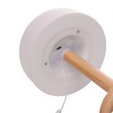 Ver imagem 3 de Luminária de Mesa Stella Bambu LED 3 Tons USB Branca - Wolff