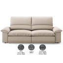 Ver imagem 3 de Sofá Plaza 2,00m Retrátil e Reclinável Velosuede - Netsofas