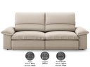 Ver imagem 3 de Sofá Plaza 2,00m Retrátil e Reclinável Velosuede - Netsofas