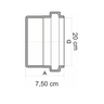 Cap / Tampao PVC Esgoto 200mm Shiva Unico - 4