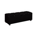 Ver imagem 1 de Recamier Jade com Rodízios 185 Cm Preto