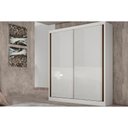 Ver imagem 1 de Guarda Roupa 2 Portas 3g Virtus N. Horizonte Neve