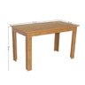 Conjunto Mesa Retangular Pérola com 6 Cadeiras - Bagum Bege Freijó - 5