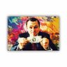 Quadro Invencível Lobo de Wall Street - Tela Única - 150 x 100 cm - Branca - 1