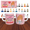 Caneca Personalizada Profissão Nutricionista Favorita - 1