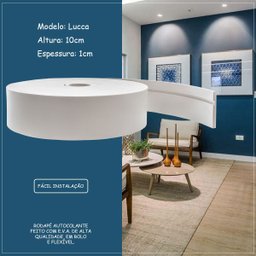 Rodapé Eva Flexível Autoadesivo 10cm X 1cm Lucca 36 Metros - 5
