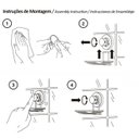 Ver imagem 4 de Cabide Gancho Multiuso Ventosa Banheiro Preto Fosco Future