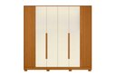 Ver imagem 4 de Guarda Roupa Deville 6 Portas e 4 Gavetas - Cinamomo Off White - Albatroz