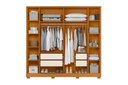 Ver imagem 2 de Guarda Roupa Deville 6 Portas e 4 Gavetas - Cinamomo Off White - Albatroz