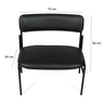 Conjunto Aluno Plus Size Branco/preto - Suporta até 250kg - 2