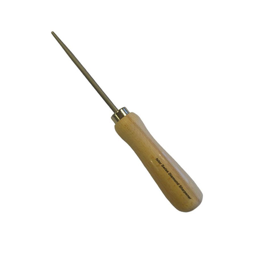Afiador diamantado iSTOR SWISS DIAMOND SHARPENER 220MM P/ Ferramentas Curvas e Formões