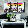 Quadro Now United Colorido - Kit 3 telas - 150 x 100 cm - Branca - 2
