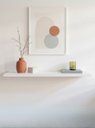 Ver imagem 1 de Prateleira 180cm Mdf Branco Dallas - On Móveis