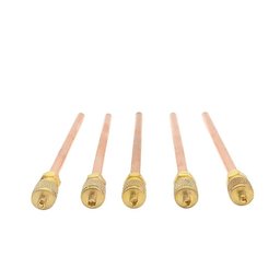 Kit 100 Válvulas Serviço Refrigeração Schrader 1/4 - 100mm - 4