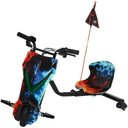 Ver imagem 4 de Triciclo Eletrico Drift 360 com Led 120kg 250w/36v Fire - Belfix