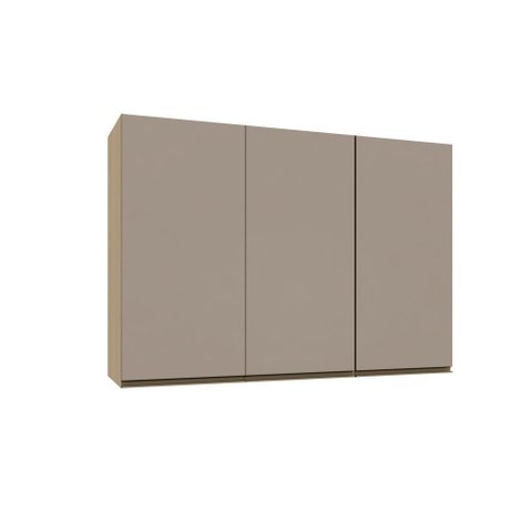 Armário Aéreo 120cm 3 Portas Essenza Luciane Móveis