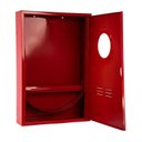 Ver imagem 3 de Abrigo 2 Mangueira Incêndio Sobrepor Chapa de Aço 90x80x30cm