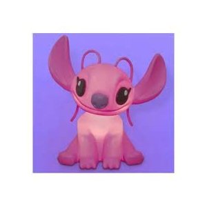LUMINÁRIA ABAJUR ANGEL STITCH DISNEY + LÂMPADA DE LED
