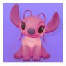 LUMINÁRIA ABAJUR ANGEL STITCH DISNEY + LÂMPADA DE LED - 1