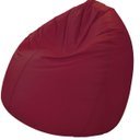 Ver imagem 2 de Puff Gota Mariju - Vinho - Já com Enchimento - Conforto e Estilo para Sala, Quarto, Escritório, Gami