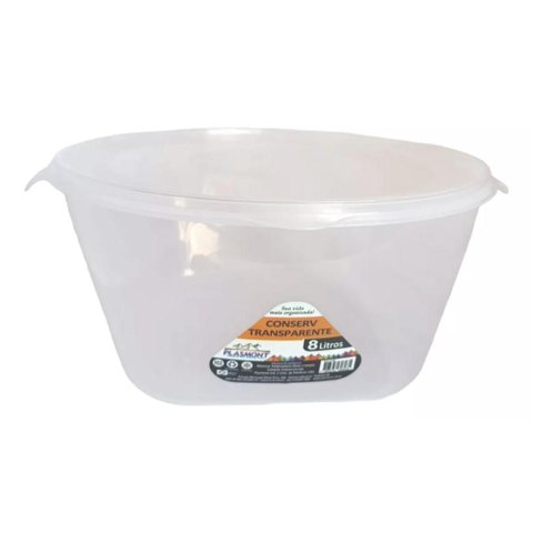 Pote Conserva de 8 Litros Plasmont para Alimentos