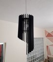 Ver imagem 1 de Luminária Teto tipo Pendente em MDF - Completa - Cor: Preta