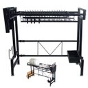 Ver imagem 1 de Escorredor de Louça Pia Cozinha Modular Suspensa Ajustavel Prato Tigela Talheres Utensilios Organiza