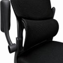 Ver imagem 2 de Cadeira Diretor Atenas Ergonômica Suporte Lombar Apoio Cabeça Ajustável Preta