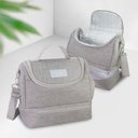 Ver imagem 4 de Bolsa Térmica C/ 2 Compartimentos Jacki Design - Joy Cinza