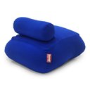 Ver imagem 6 de Puff Sensorial Relax Ergonômico com Encosto e Enchimento Perolas 3mm Extrema Maciez Pufe Azul Royal