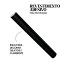 Ver imagem 4 de Papel Adesivo Contact Preto Brilhante com 10 Metros