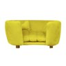 Cama Pet Poltrona Baby Hanna Veludo - Ssx Multicoisas Cor Amarelo - 1