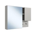 Ver imagem 2 de Espelheira de Banheiro com 2 Portas e Nichos 80cm Multimóveis Crpro-EPL005 Arenas