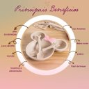 Ver imagem 2 de Prato Infantil Bebê com 3 Divisórias e Talheres Lancheira:bege