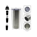 Ver imagem 5 de Copo Térmico Cerveja Nautika Avalon 570ml Prata