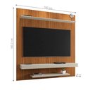 Ver imagem 2 de Painel para TV Kaleb 60 Polegadas 150cm MDP Ripado Naturalle Off White