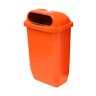 Lixeira Papeleira 50 Litros Belosch - Laranja - 1