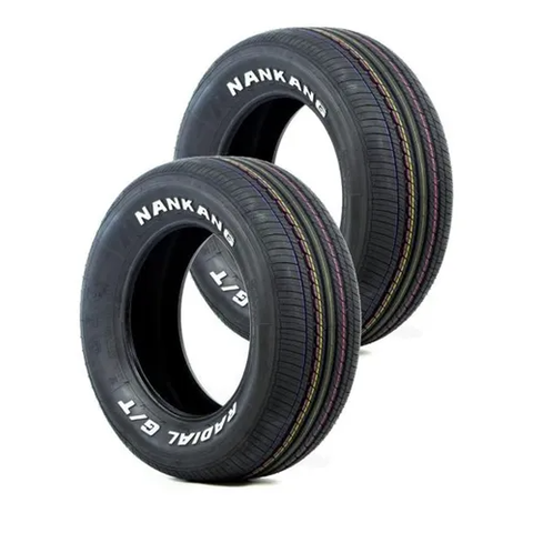 Kit 2 Pneus 215/60 R14 Rx-615 91h Escrita Branca - Nankang