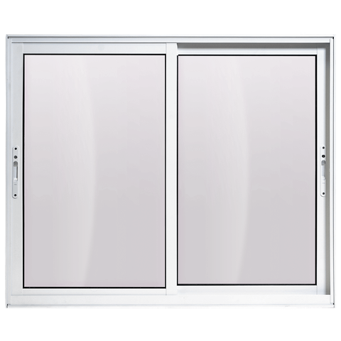 Janela de Correr Alumínio Branco Confort - 100x100