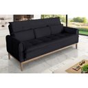 Ver imagem 3 de Sofá Cama Rivieira 1.50m - Preto