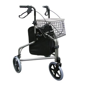 Andador em Alumínio com 3 rodas SC5041E Praxis