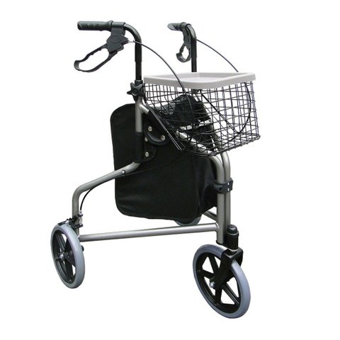 Andador em Alumínio com 3 Rodas Sc5041e Praxis