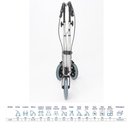 Ver imagem 5 de Andador em Alumínio com 3 Rodas Sc5041e Praxis