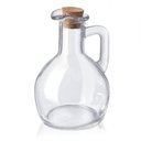 Ver imagem 4 de Kit 2 Galheteiros de Azeite Vinagre Vidro com Tampa Cortiça 180ml
