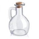 Ver imagem 3 de Kit 2 Galheteiros de Azeite Vinagre Vidro com Tampa Cortiça 180ml
