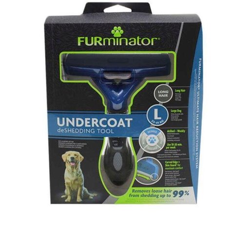 Escova Furminator New Cães Pelo Longo - Raças Grandes