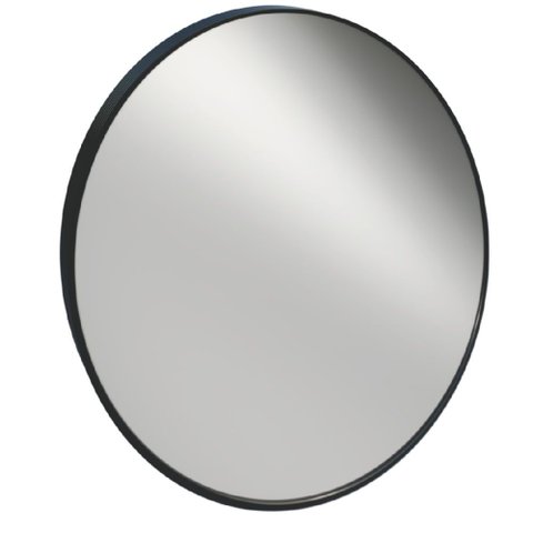 Espelho Oval 48,5x57,5cm Perfil Black - Cris-metal Espelho Oval 48,5x57,5cm Perfil Black 15032 Cris-