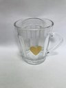 Ver imagem 2 de Caneca Americana Coração Dourado Infantil Presente 200mL