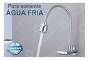 Ver imagem 2 de Torneira Gowff 1/4 Volta Cromada Mod. Redondo de Parede Bica Flexivel